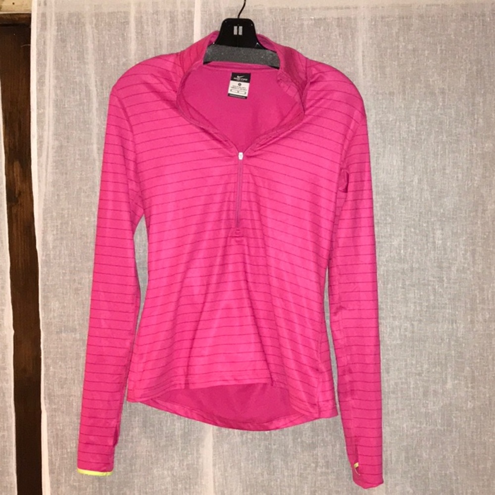 Pink Nike Fitted Pullover